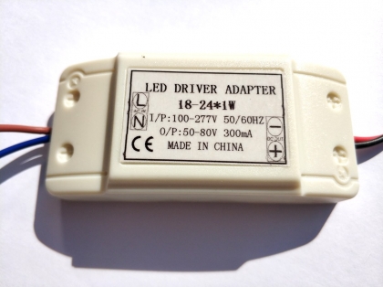 ������������ ������� 15-24W 300ma 50-80V IP44