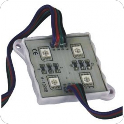 ������ 5050/4leds DC12V 6000-7000K IP65 12V RGB